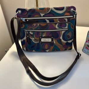 Relic Multi Color Cross Body Bag